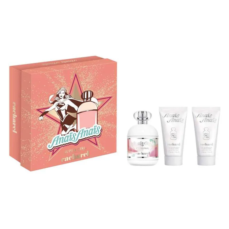 CACHAREL ANAIS ANAIS EAU DE TOILETTE 100ML + LOCION CORPORAL PERFUMADA 50ML + LOCION CORPORAL PERFUMADA 50ML CACHAREL ANAIS ANAIS EAU DE TOILETTE 100ML + LOCION CORPORAL PERFUMADA 50ML + LOCION CORPORAL PERFUMADA 50ML