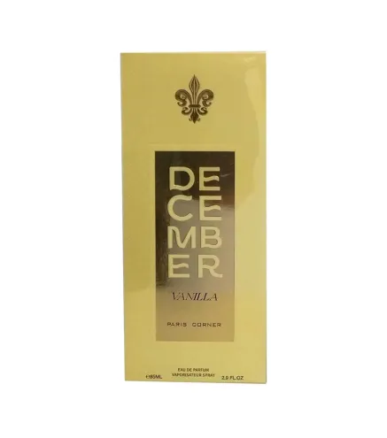 PARIS CORNER DECEMBER VANILLA EAU DE PARFUM 85ML VAPORIZADOR