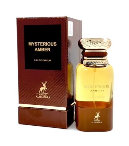 MAISON ALHAMBRA MYSTERIOUS AMBER EAU DE PARFUM 100ML VAPORIZADOR