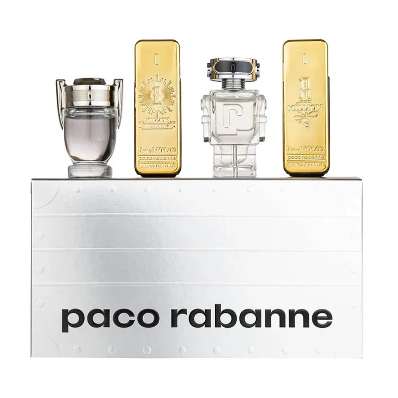 PACO RABANNE HOMME FRAGANCIAS SET MINIATURAS 4UN PACO RABANNE HOMME FRAGANCIAS SET MINIATURAS 4UN