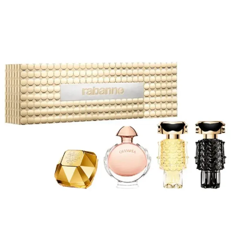 PACO RABANNE POUR FEMME FRAGANCIAS SET MINIATURAS 6ML PACO RABANNE POUR FEMME FRAGANCIAS SET MINIATURAS 6ML