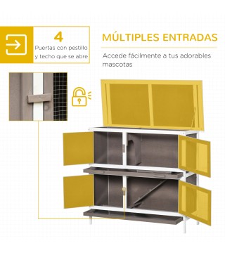 Conejera de Madera