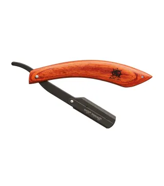 BARBER LINE MANGO DE MADERA NAVAJA DE AFEITAR 1UN