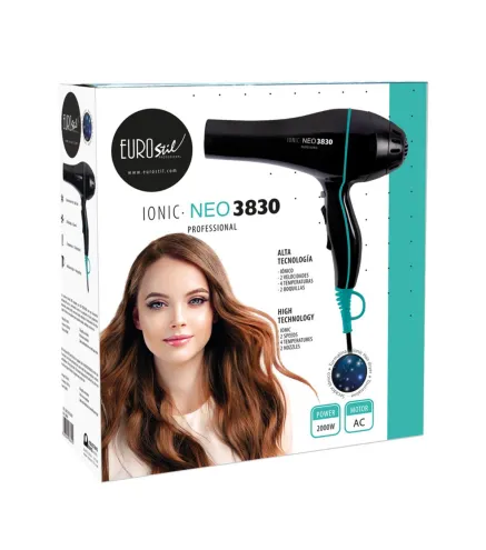 EUROSTIL IONIC NEO 3830 PROFESIONAL SECADOR CON TURMALINA 2000W 1UN