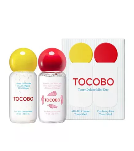 TOCOBO TONER DELUXE MINI DUO TONICO LEMON+BERRY 2UN