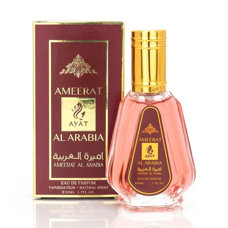 AYAT AMEERAT AL ARABIA EAU DE PARFUM 50ML VAPORIZADOR