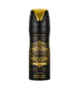LATTAFA BADEE AL OUD FOR GLORY DESODORANTE 200ML VAPORIZADOR
