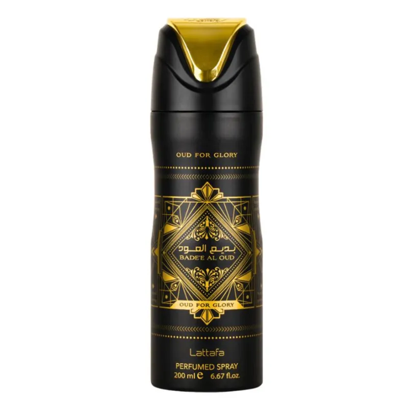 LATTAFA BADEE AL OUD FOR GLORY DESODORANTE 200ML VAPORIZADOR