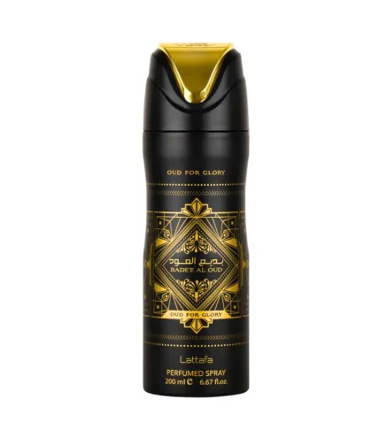 LATTAFA BADEE AL OUD FOR GLORY DESODORANTE 200ML VAPORIZADOR