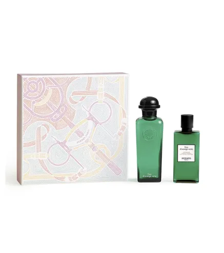 HERMES EAU ORANGE VERTE EAU DE TOILETTE 100ML VAPORIZADOR + GEL DE BAÑO 80ML