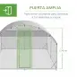 Gallinero Exterior Grande 380x280x195 cm para 10-12 Gallinas con Cubierta de Tela para Pollos Conejos Patos Plata Gallinero Exterior Grande 380x280x195 cm para 10-12 Gallinas con Cubierta de Tela para Pollos Conejos Patos Plata