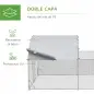 Gallinero Exterior Grande 380x280x195 cm para 10-12 Gallinas con Cubierta de Tela para Pollos Conejos Patos Plata Gallinero Exterior Grande 380x280x195 cm para 10-12 Gallinas con Cubierta de Tela para Pollos Conejos Patos Plata