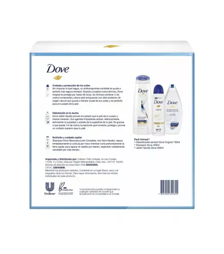 DOVE FRESCA SENSAZIONE GEL DE BAÑO 450ML