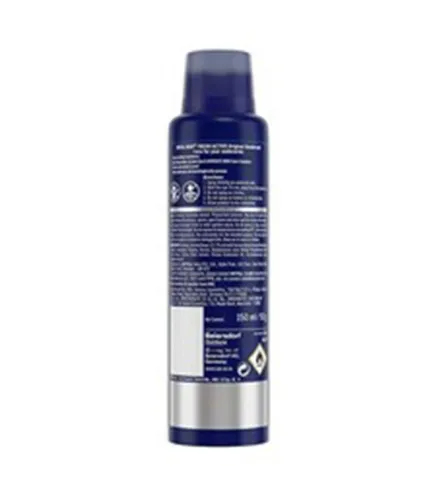 NIVEA PROTEGE DESODORANTE CON SECADO RAPIDO SIN ALCOHOL 200ML VAPORIZADOR