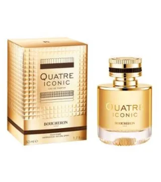 BOUCHERON QUATR ICONIC EAU DE PARFUM POUR FEMME 50ML VAPORIZADOR