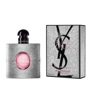 YVES SAINT LAURENT BLACK OPIUM EAU DE PARFUM GLITTER 50ML VAPORIZADOR
