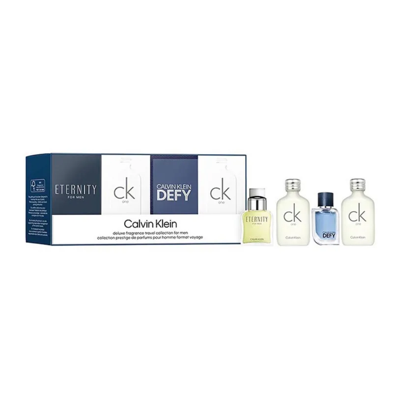 CALVIN KLEIN MINIATURAS EAU DE TOILETTE 3X10ML +5ML TRAVEL KIT 30ML
