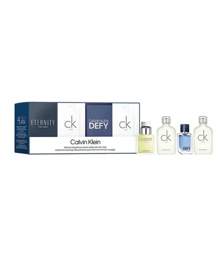 CALVIN KLEIN MINIATURAS EAU DE TOILETTE 3X10ML +5ML TRAVEL KIT 30ML