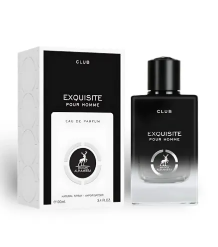 MAISON ALHAMBRA CLUB EXQUISITE POUR HOMME EAU DE PARFUM 100ML VAPORIZADOR