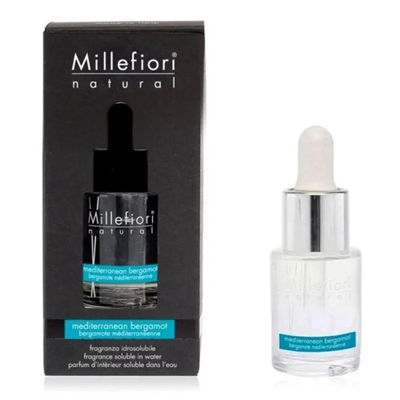 MILLEFIORI NATURAL AGUA PERFUMADA MEDITERRANEAN BERGAMOT 15ML