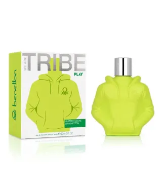 BENETTON WE ARE TRIBE PLAY EAU DE TOILETTE NATURAO 90ML VAPORIZADOR