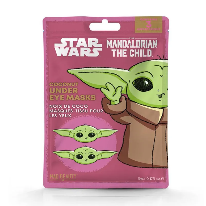 DISNEY THE MANDALORIAN THE CHILD COCONUT MASCARILLAS PARA OJOS 1UN