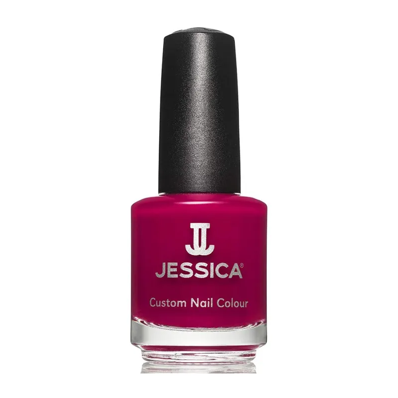 JESSICA CUSTOM NAIL COLOUR ESMALTE DE UÑAS FESTIVAL FUCSHIA AND BERRY 15ML