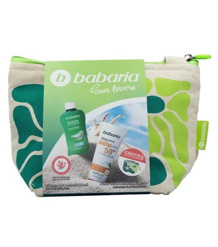 BABARIA PROTECTOR CREMA FACIAL SPF50+ 75ML + BALSAMO AFTER SUN 1U