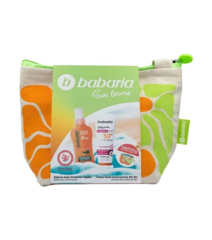 BABARIA ANTI-MANCHAS CREMA FACIAL SPF50+ 75ML + PROTECTOR CAPILAR 1U