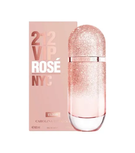 CAROLINA HERRERA 212 VIP ROSE ELIXIR EAU DE PARFUM 80ML VAPORIZADOR