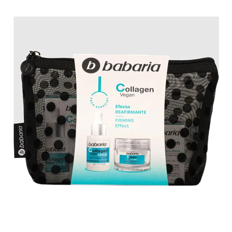BABARIA COLLAGEN EFFECT CREMA FACIAL 50ML + CREMA 1U. + SERUM 1U + ESTUCHE 1U