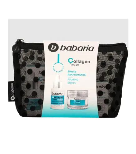 BABARIA COLLAGEN EFFECT CREMA FACIAL 50ML + CREMA 1U. + SERUM 1U + ESTUCHE 1U