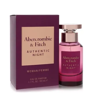 ABERCROMBIE FITCH AUTHENTIC NIGHT EAU DE PARFUM WOMAN 50ML VAPORIZADOR