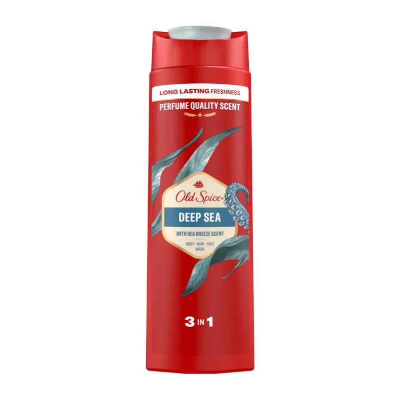 OLD SPICE DEEP SEA GEL DE BAÑO 400ML