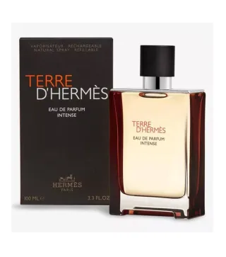 HERMES PARIS TERRE D'HERMES EAU DE PARFUM INTENSE RECHARGABLE 100ML VAPORIZADOR