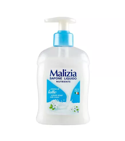 MALIZIA MILK CREAM LIQUID SOAP NUTRIENTE 300ML
