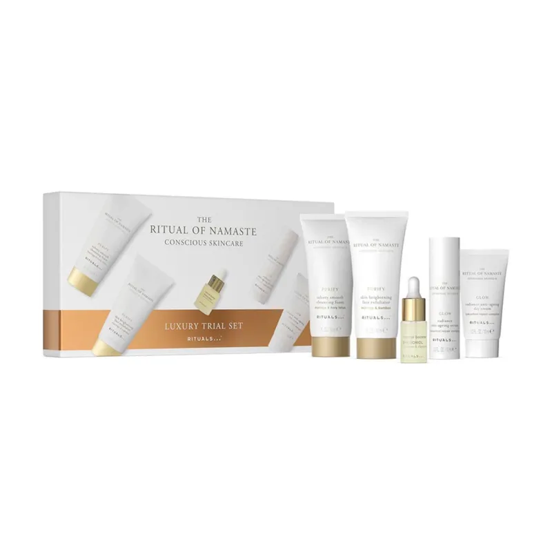 RITUALS THE RITUAL OF NAMASTE SKINCARE LUXURY TRIAL SET 1UN