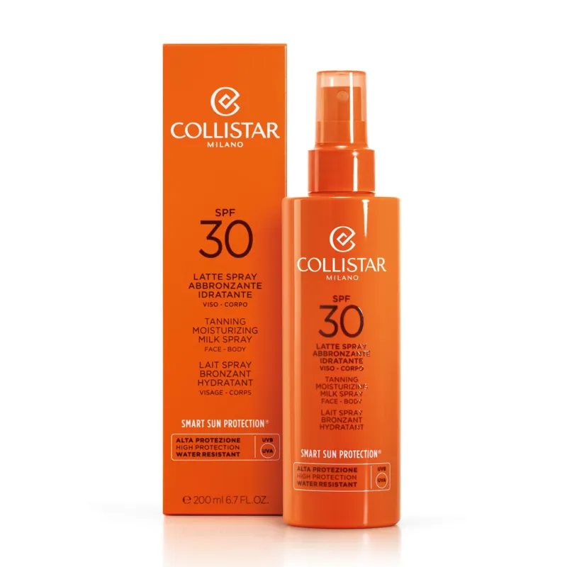 COLLISTAR TANNING MOISTURIZING LECHE CORPORAL SPF30 200ML VAPORIZADOR