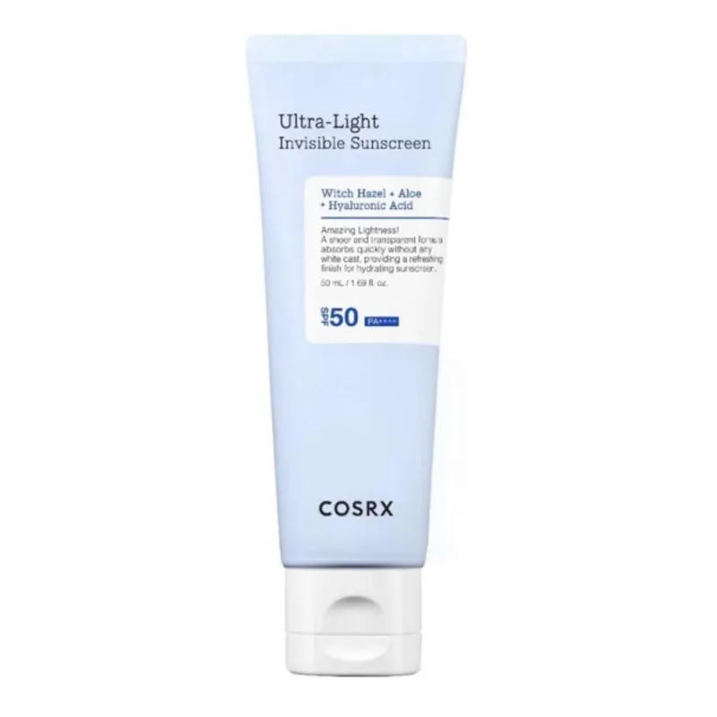 COSRX ULTRA-LIGHT INVISIBLE CREMA PROTECTORA SPF50 50ML