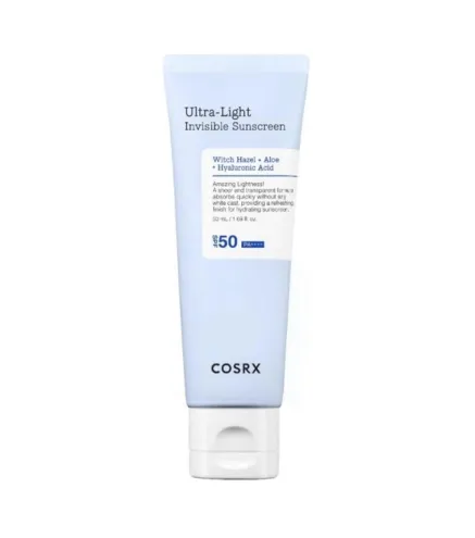 COSRX ULTRA-LIGHT INVISIBLE CREMA PROTECTORA SPF50 50ML