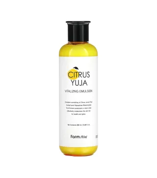 FARMSTAY CITRUS YUJA EMULSION REVITALIZANTE 280ML