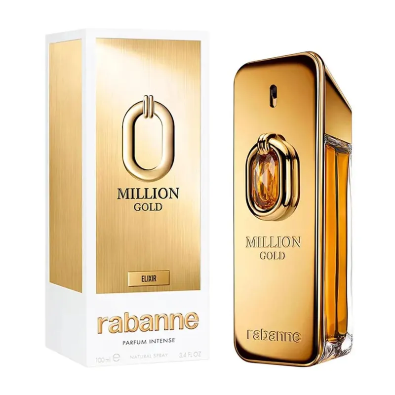 PACO RABANNE MILLION GOLD ELIXIR PARFUM INTENSE 100ML VAPORIZADOR
