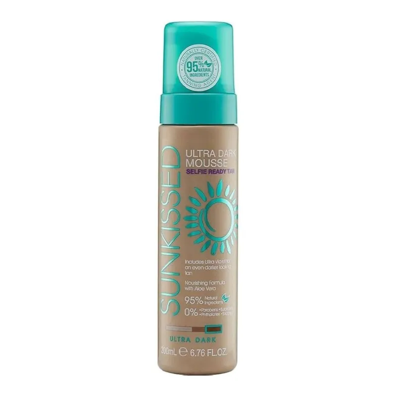 SUNKISSED ULTRA-DARK MOUSSE 200ML