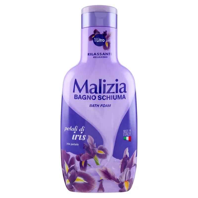 MALIZIA PETALO DE IRIS ESPUMA DE BAÑO RELAJANTE 1000ML