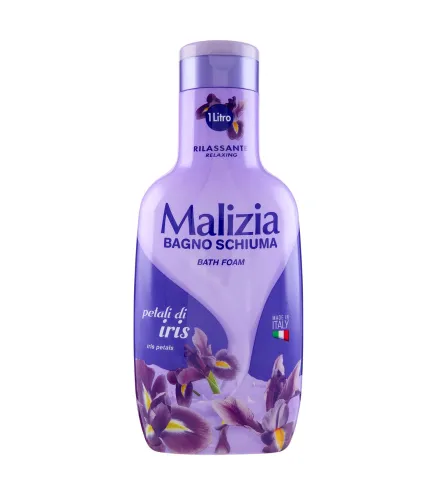 MALIZIA PETALO DE IRIS ESPUMA DE BAÑO RELAJANTE 1000ML