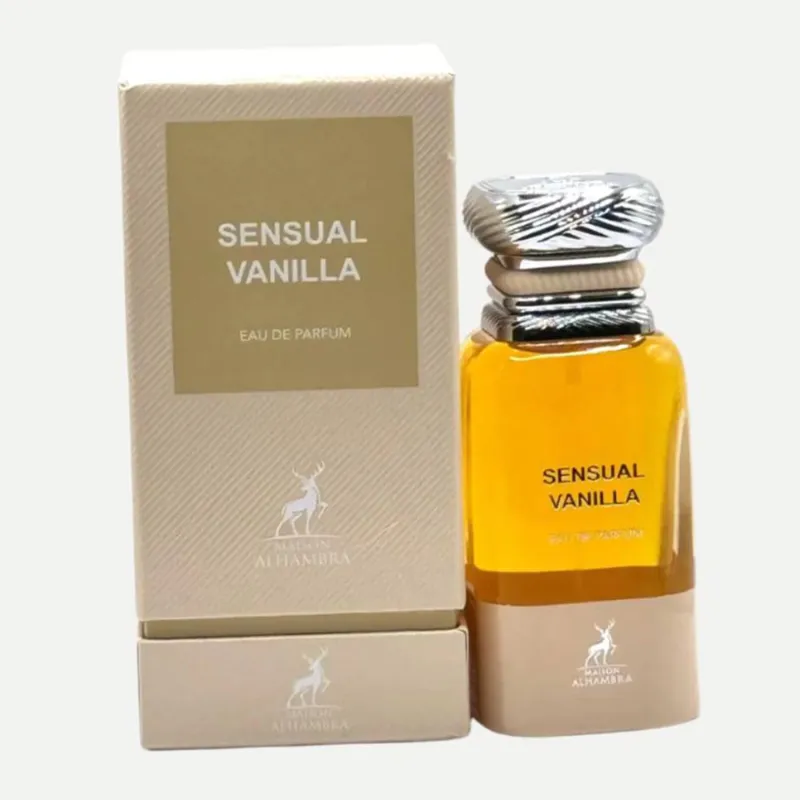 MAISON ALHAMBRA SENSUAL VANILLA EAU DE PARFUM 80ML VAPORIZADOR