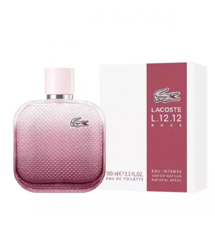 LACOSTE L.12.12 ROSE EAU DE TOILETTE EAU INTENSE 100ML VAPORIZADOR