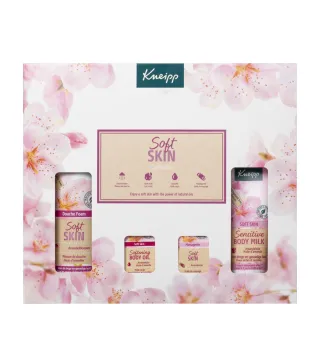KNEIPP SOFT SKIN LECHE CORPORAL 200ML + ESPUMA DE BAÑO 75ML + ACEITE CORPORAL ACEITE CORPORAL 20ML + ACEITE DE MASAJE 20ML