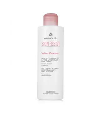 CANTABRIA LABS SKIN RESIST VELVET CLEANSER GEL LIMPIADOR SUAVE PIEL SENSIBLE 200ML