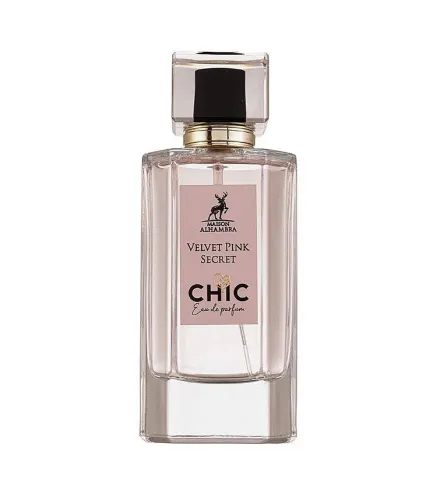MAISON ALHAMBRA VELVET PINK SECRET CHIC EAU DE PARFUM 100ML